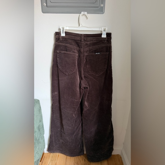 ROLLA'S Pants - Like new Rollas brown corduroy wide leg high waist pants